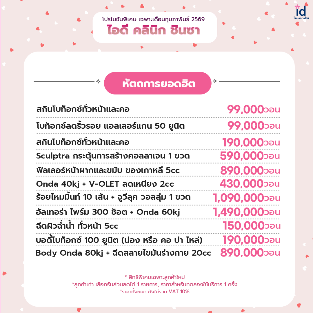 โปรโมชั่นเดือนกุมภาพันธ์ 2569