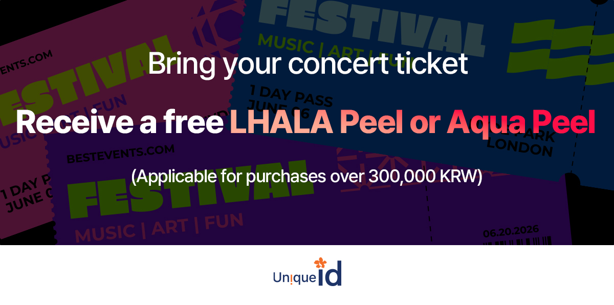 Receive a complimentary LHALA Peel or Aqua Peel service.