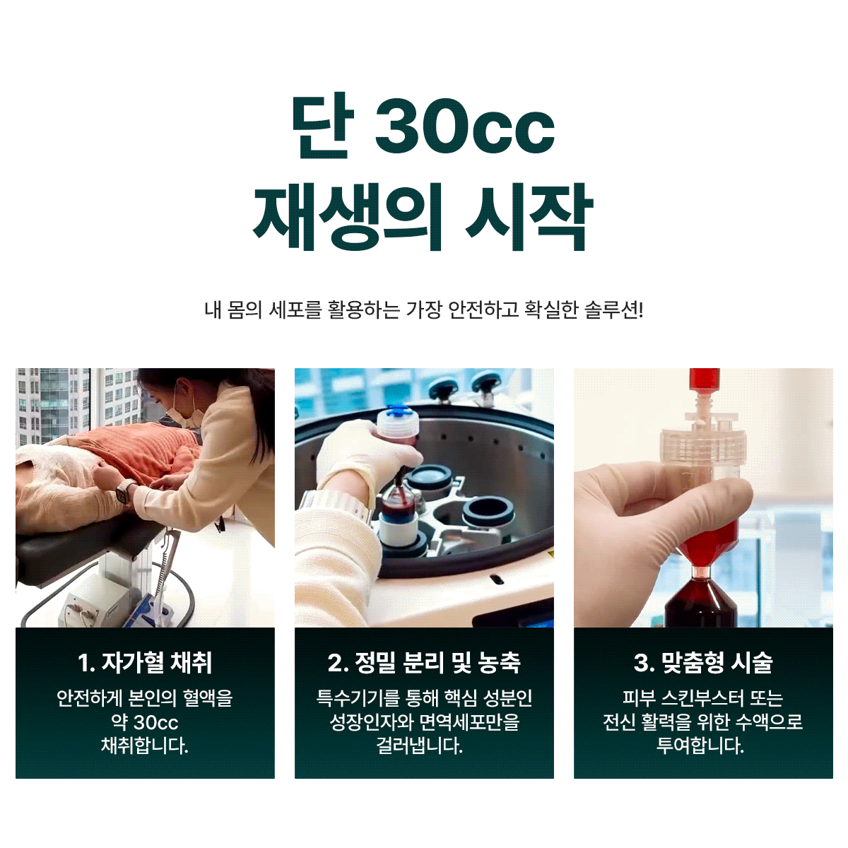 홍대 피부과 자가혈 줄기세포 혈장주사 