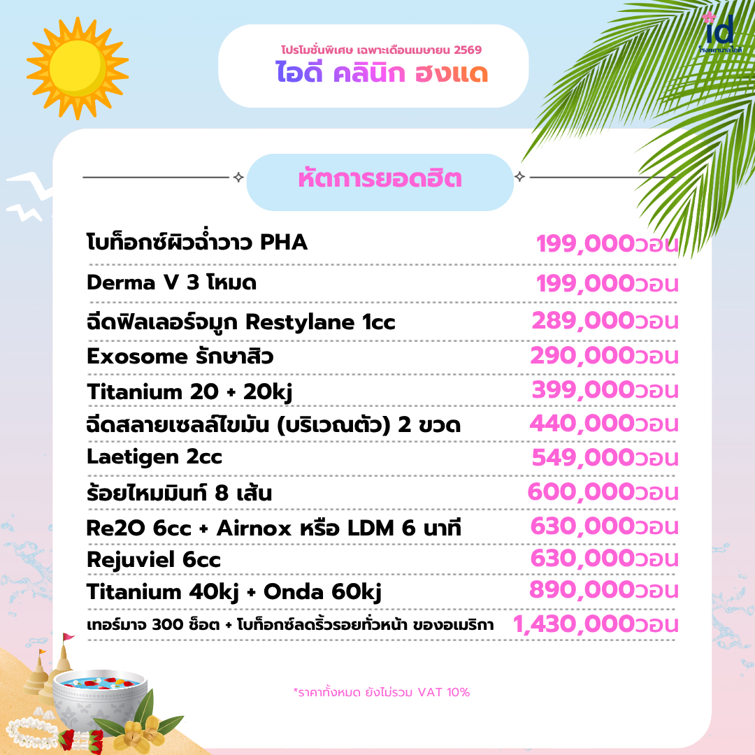 โปรโมชั่นเดือนเมษายน
