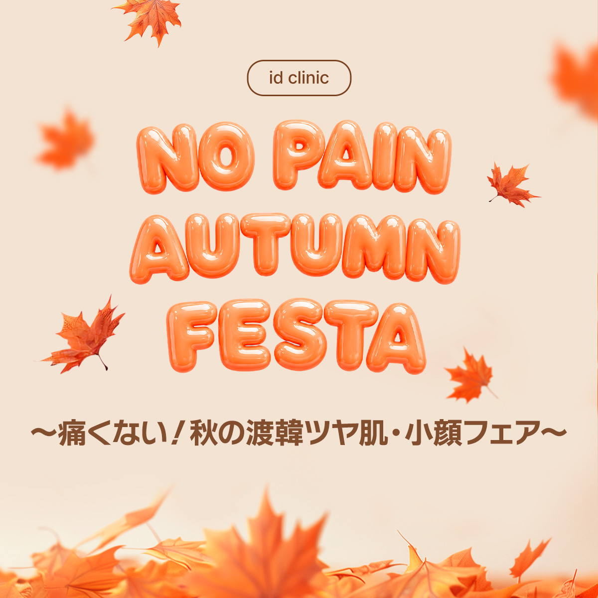 NO PAIN AUTUMN FESTA